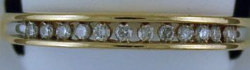 Ladies 1/8ctw Diamond Band