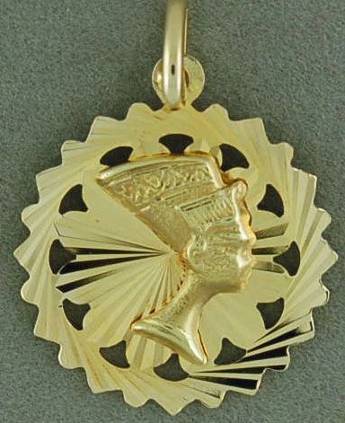 Nefertiti Medallion Pendant