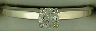 LAdies 1/4ct Diamond Solitaire Ring