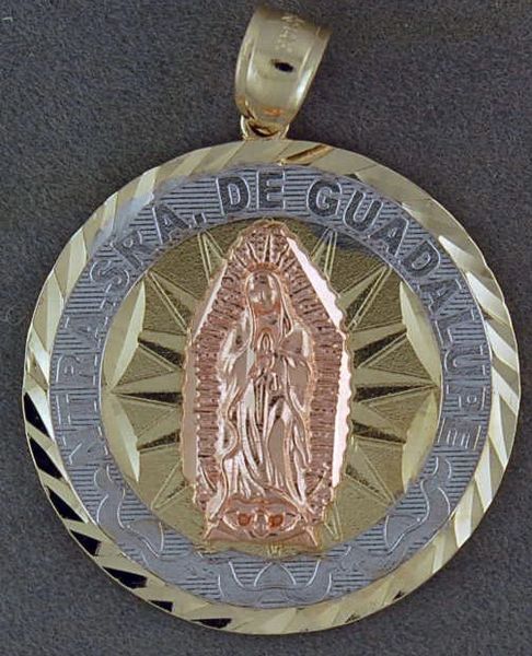 De Guadalupe Religious Pendant