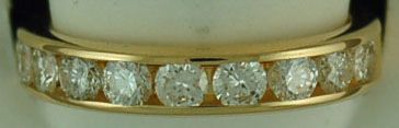 Lady's 1ctw Round Cut Diamond Band