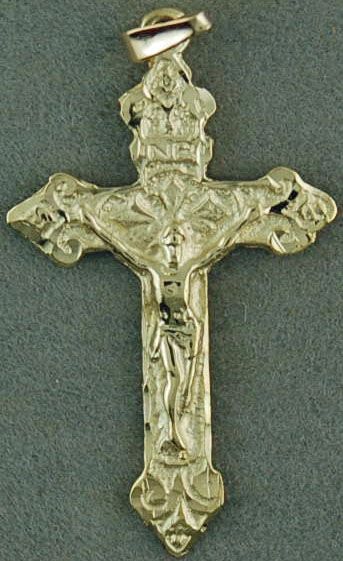 Flat Crucifix Pendant