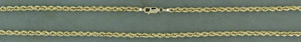 20" Hollow Rope Chain