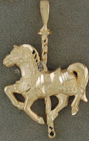 Carousel Horse Pendant