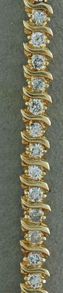 2-1/2ctw Diamond Tennis Bracelet