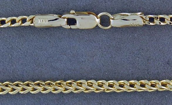 20" Boxed Wheat Link Chain
