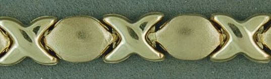 7" X's and Ovals Bracelet