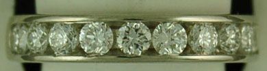 Ladys' 1ctw Round Diamond Band