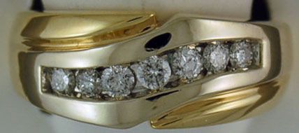 Gentleman's 7 Diamond Band