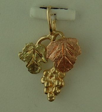 Black Hills Gold Drop Pendant