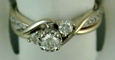 17 Diamond Wedding Engagement 1/2ctw