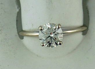 Lab Grown Round Brilliant Diamond Solitaire 1ct