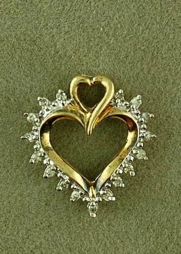 Diamond Heart Pendant