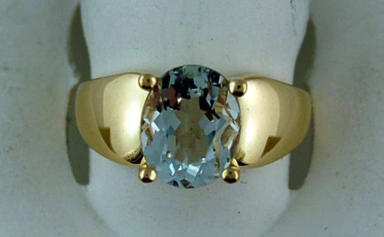 Blue Topaz Ring