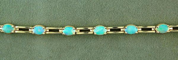 Opal Tennis Bracelet