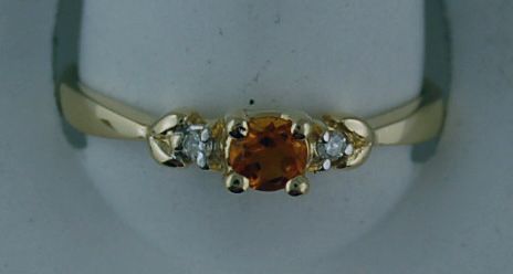 Citrine And Diamond