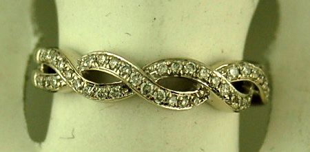 Diamond Braided Band