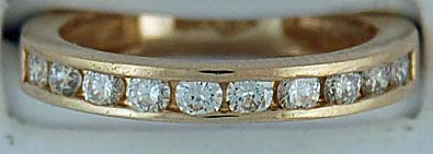 Ladies 5/8ctw Diamond Band