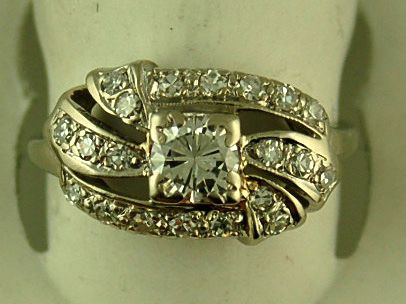 Estate Diamond Ring 5/8CTW