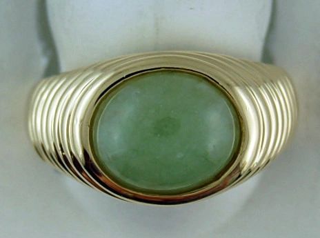 Jade Dome Ring