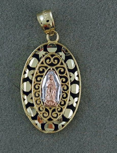 Oval Religious Medallion