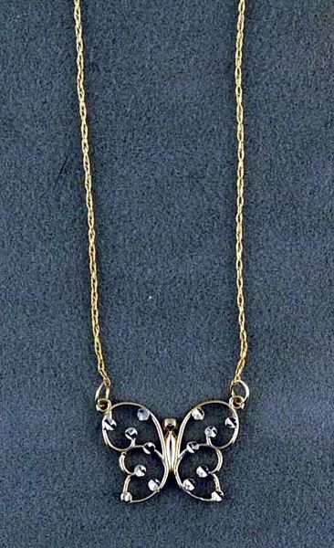 Butterfly 18" Fine Chain