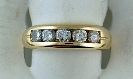 3/4CTW 5 Diamond Band