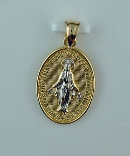 Oval Religious Medallion 1.9G