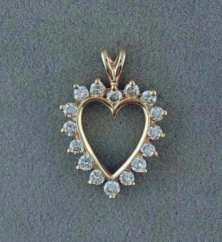 16 Diamond Heart