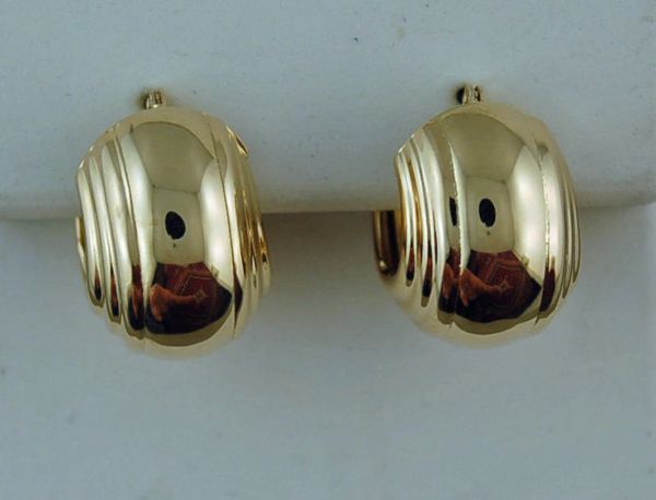 Small Wide Hoops