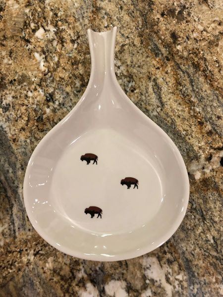Roaming Buffalo Frying Pan/Spoon Holder