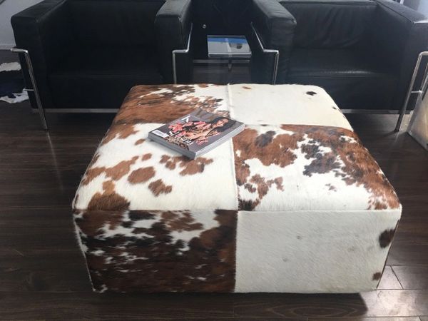 Etsy Ottoman Cowhide Ottoman Cowhide Furniture Be Sofia Be Sofia