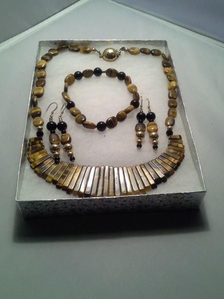 tiger eye jewelry sets