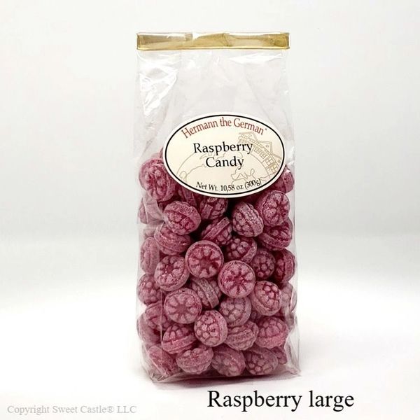 Raspberry hard candy large 10.58 oz (300 g)