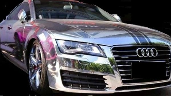 Chrome Vehicle Wrapping Vinyl 750mm Wide. Value Range