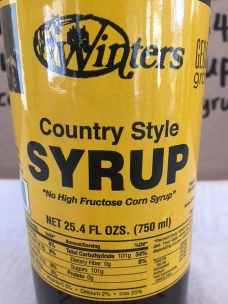  Country  Style  Cane Syrup  25 4oz 