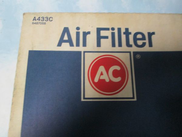 A 433 AC DELCO AIR FILTER NEW