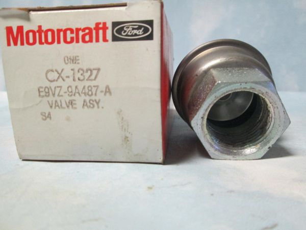 CX-1327 MOTORCRAFT CHECK VALVE ASSY 73-96 NEW