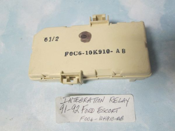 F0C6-10K910-AB ESCORT INTEGRATION RELAY NEW