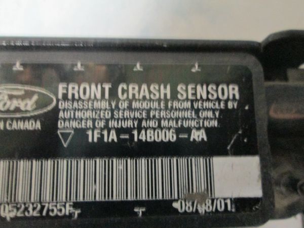 1F1A-14B006-AA FORD TAURUS FRONT CRASH SENSOR NEW