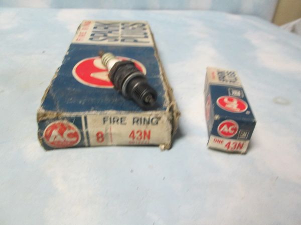 43N AC SPARK PLUGS FIRE RING GM