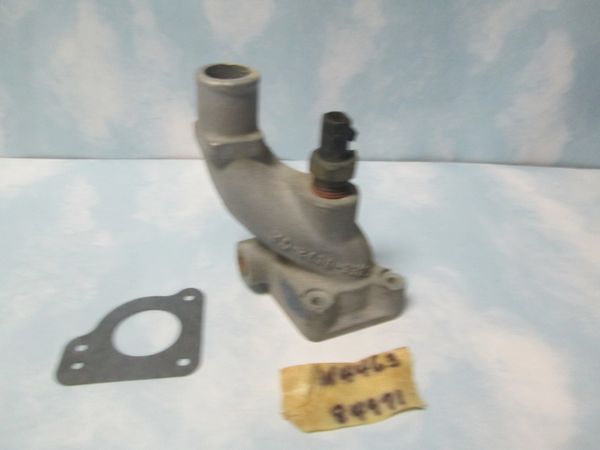 W4463 COOLANT WATER OUTLET THERMOSTATE W GASKET & SENSOR NEW