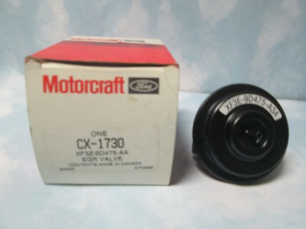 CX-1730 MOTORCRAFT 99-01 LINCOLN EXPLORER MERCURY MOUNTAINEER XF3Z-9D475-AA EGR VALVE