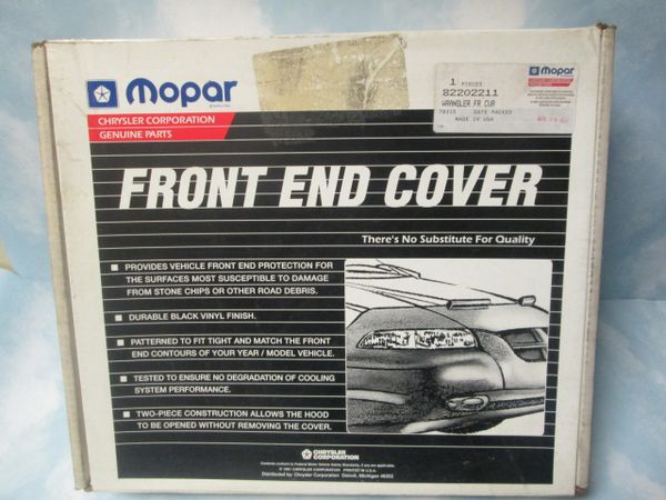 82202211 JEEP WRANGLER FRONT END COVER NEW