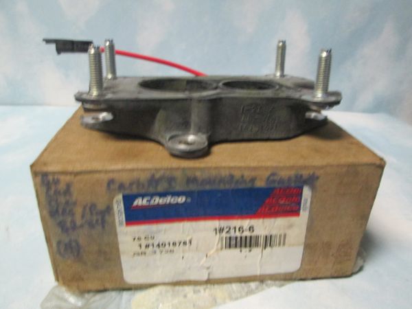 216-6 CARBURETOR HEAT INSULATOR NEW AC DELCO