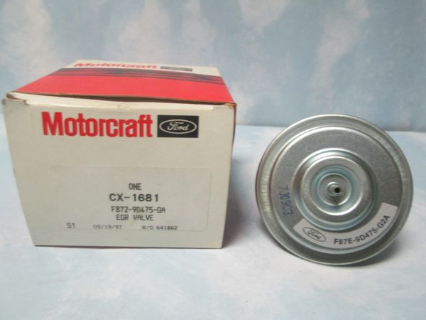 CX-1681-EGR VALVE MOTORCRAFT NEW/RANGER