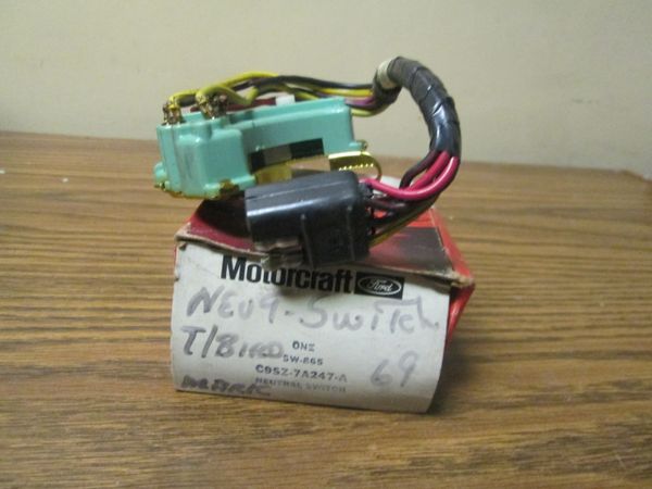 SW-865 MOTORCRAFT LINCOLN MARK T-BIRD TRANSMISSION CONTROL SELECTOR NEUTRAL SWITCH NOS