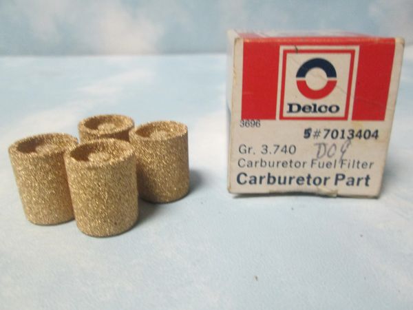 7013404 AC DELCO CARBURETOR FUEL FILTERS