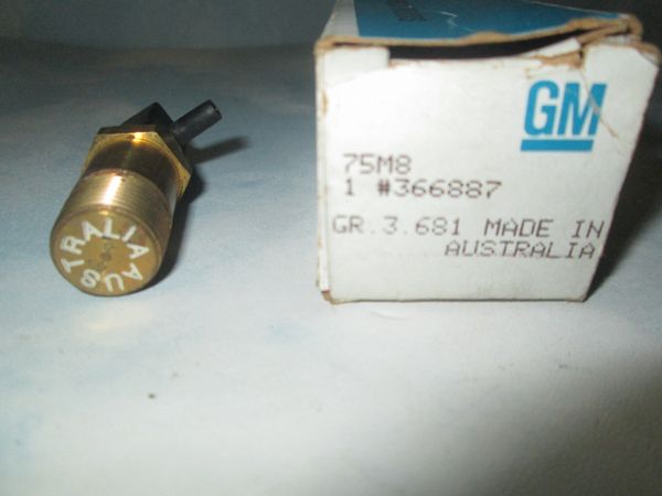 366887 GM EHAUST HEAT VALVE SWITCH NOS