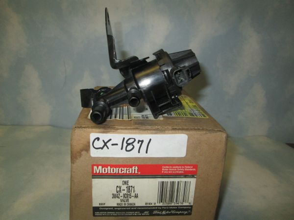 CX-1871 3W4Z-9C915-AA MOTORCRAFT PURGE CANISTER VALVE NEW